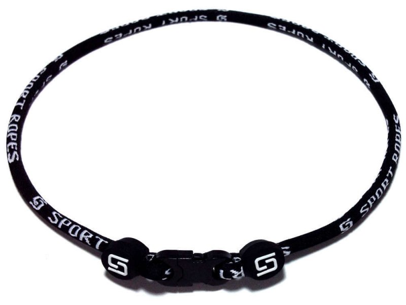  Single Titanium Necklace (Black)