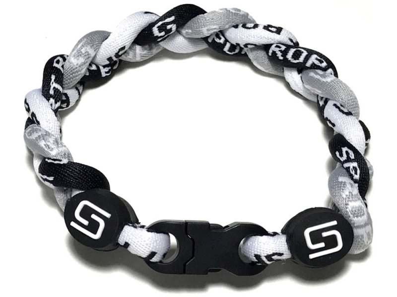  Triple Titanium Bracelet (Gray/Black/White)