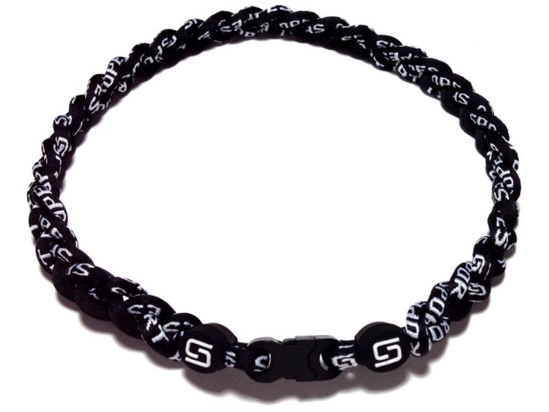  Triple Titanium Necklace (Black/Black/Black)