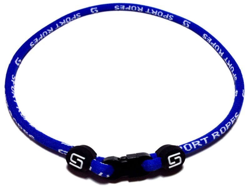  Single Titanium Necklace (Blue)
