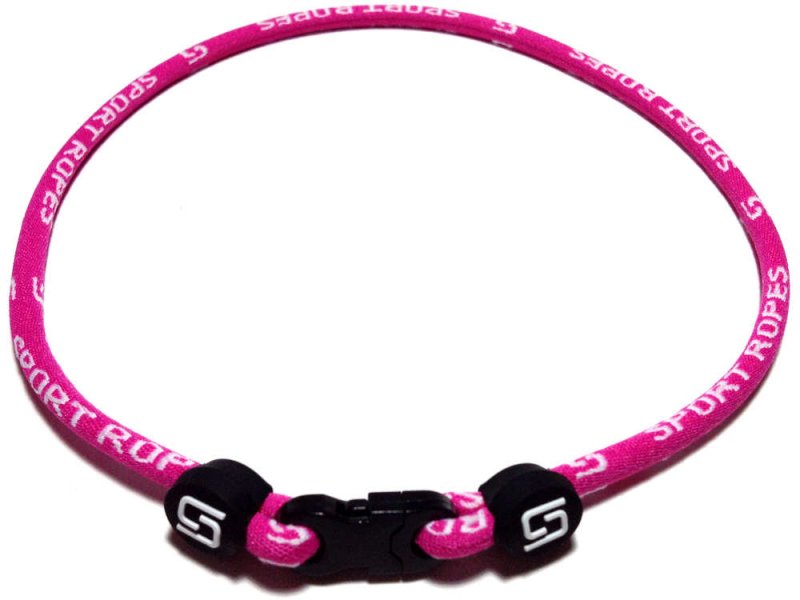  Single Titanium Necklace (Pink)