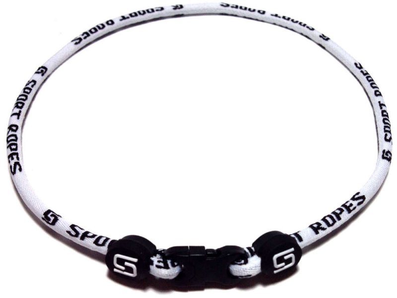  Single Titanium Necklace (White)
