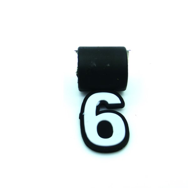  Number 6 Pendant